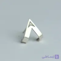 پیرسینگ نقره وی مثلث