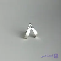 پیرسینگ نقره وی توخالی