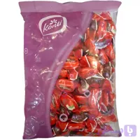 شکلات کنتی با مغز کرم توت فرنگی و خامه ای Konti بسته 1 کیلویی