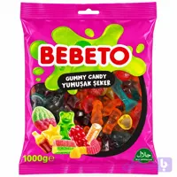 پاستیل ببتو مدل میکس حیوانات دریایی Bebeto بسته یک کیلویی