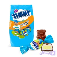 شکلات تیمی کنتی با مغز کرم موز و شیر Konti Timi بسته 1 کیلویی