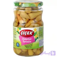 ترشی فلفل تند رزماری چیچک Cicek Biberiye Tursusu وزن 340 گرم