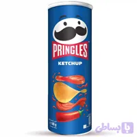 چیپس پرینگلز با طعم کچاپ Pringles Ketchup وزن 165 گرم