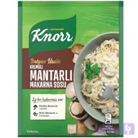 سس ماکارونی قارچ و خامه کنور Knorr Kremalı Mantarlı Makarna Sosu وزن 52 گرم