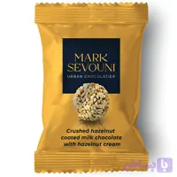 شکلات ترافل پذیرایی مارک سوونی فندقی شیری روکش تخمه کدو Mark Sevouni بسته 500 گرمی
