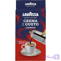 پودر قهوه لاوازا Lavazza مدل Crema E Gusto Classico وزن 250 گرم
