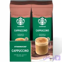 قهوه فوری استارباکس مدل کاپوچینو Starbucks Cappuccino بسته 10 عددی