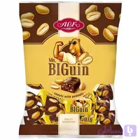 شکلات پذیرایی مستر بیگویین ABK Mr. Biguin با مغز بادام زمینی و کارامل 1 کیلویی