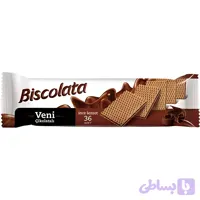 ویفر ونی بیسکولاتا با کرم شکلات Biscolata Veni Çikolatali وزن 110 گرم