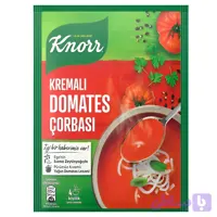 سوپ آماده گوجه فرنگی با خامه کنور Knorr مدل Kremali Domates Corbasi وزن 69 گرم