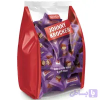 ویفر جانی کراکر روشن با کرم شکلاتی Roshen Johnny Krocker بسته 1 کیلویی