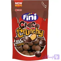 شکلات ترد فینی Fini مدل Choco Crunchy با مغز غلات و روکش شیری 115 گرم