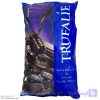 شکلات پذیرایی ترافل قلمی ABK مدل Trufalie با مغز قهوه تلخ 1 کیلویی