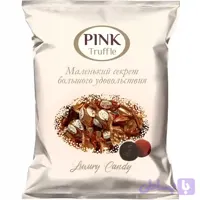 شکلات ترافل تلخ پینک Pink Dark Truffle بسته 500 گرمی