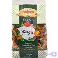 ماکارونی سبزیجات پیچی آنکارا مدل Ankara Burgu وزن 350 گرم