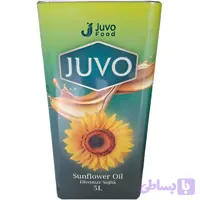 روغن آفتابگردان جووو Juvo Sunflower Oil حجم 5 لیتر