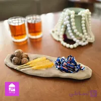 اردو خوری سرامیکی دست ساز سه تایی
