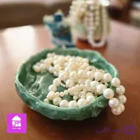شیرینی خوری پایه دار سرامیکی دست ساز