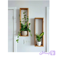 شلف دیواری چوبی 003