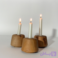 جا شمعی چوبی کد 144