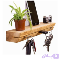 جا کلیدی چوبی دیواری 002