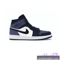 کتانی نایک جردن ۱ بنفش بادمجانی | Nike Jordan 1