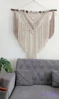دیوارکوب مکرومه ارتفاع 90 سانت و عرض 80 سانت