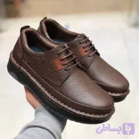 کفش کلارک چرم طبی مردانه رنگ قهوه ای