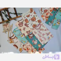 ست تیشرت و شلوار بچگانه نخ پنبه سایز 50