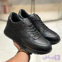 کفش چرم اسپرت مردانه رخشی تبریز مدل فیگو مشکی سایز 40 تا 44