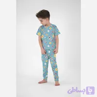 ست تیشرت و شلوار بچگانه طرح فضانورد دخترانه و پسرانه