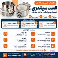 راهنمای خرید و سفارش المنت سیلندری، تسمه‌ای و سرامیکی
