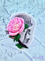 قالب سیلیکونی شاخه رز و غنچه