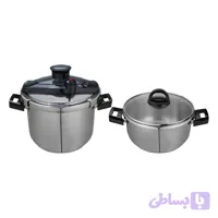 زودپز دوقلو سوپر کاسا مدل Belma گنجایش 6 و 4 لیتر