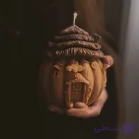 شمع کلبه کدویی