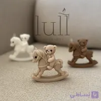 شمع تدی اسب سوار