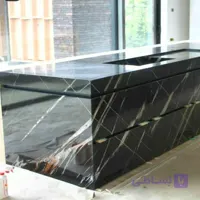 sink and vase and mirror frame