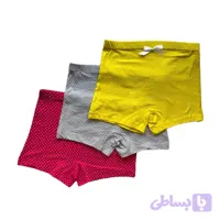 شورت نیم‌پا زنانه طرح خالدار نوین