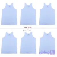 زیرپوش رکابی مردانه عمده امجد پک 12 عددی