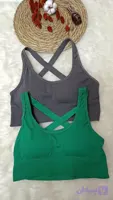 نیمتنه کبریتی پشت‌بندی | دارای پد اسفنجی متحرک👚 (کد YCQIJ)