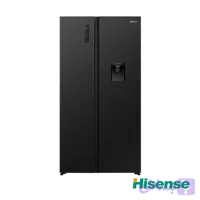 یخچال هایسنس ساید بای ساید 20 فوت مدل RS3P725NBG