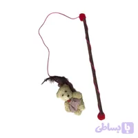 چوب بازی گربه مدل خرسی
