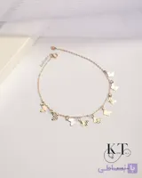 دستبند طلا مونیک پروانه