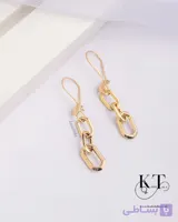 گوشواره طلا باکارا
