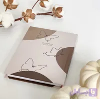 دفتر پروانه ۱۰۰ برگ جلد سخت با طراحی اختصاصی