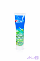 خمیر دندان سفید کننده نعنایی کرست Herbal Fresh | دندان را سفید و براق کننده