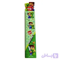 خط کش چوبی ماینکرافت کد6 | کیفیت متوسط و اقتصادی | فروشگاه ماینکرافت کالا