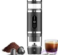 قهوه ساز پرتابل 4 در 1 همراه با فوم‌ساز شیر لپرسو مدل LePresso 4 in 1 Portable Coffee Maker with Milk Frother