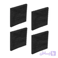 لرزه گیر کولرگازی بسته 4عددی | ابزار و قطعات برودتی