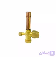 شیر سرویس اسپیلت 5/8 صاف 180 درجه | ابزار و قطعات برودتی